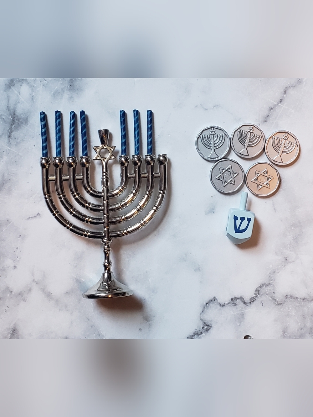 American Girl Our Generation OG Hanukkah menorah Gelt coins lot 18" dolls